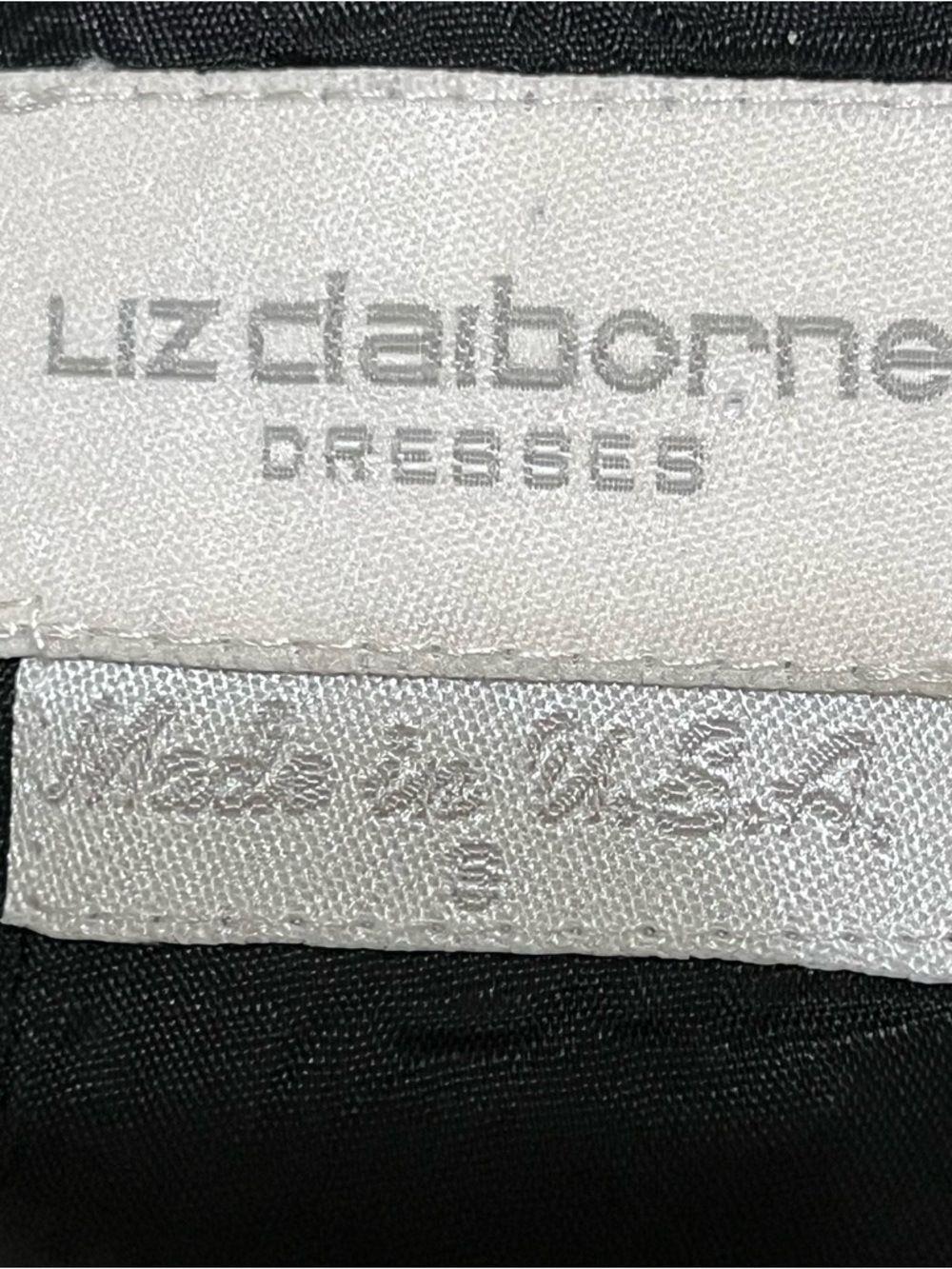 Liz Claiborne Women’s Black A-Line Sleeveless Dress Size 6 Lined - Picture 5 of 8